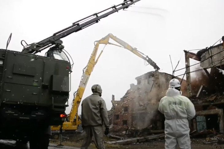 ГК «КрашМаш» завершила демонтаж надземной части цеха ртутного электролиза на территории бывшего ПО «Усольехимпром»