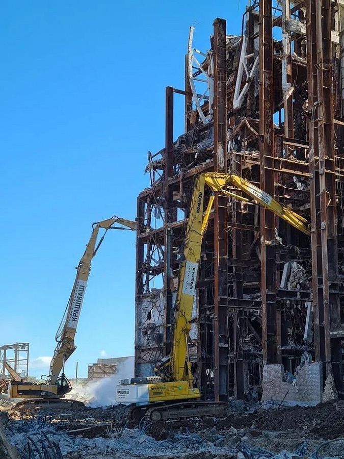 Завершен демонтаж выведенных из эксплуатации промышленных объектов в Башкортостане