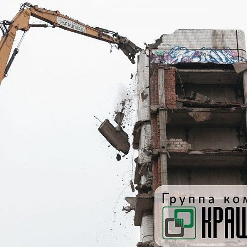 Высотный демонтаж, Снос и демонтаж, Редевелопмент Ховринская больница в г. Москва