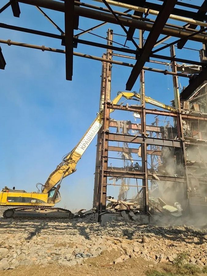 Завершен демонтаж выведенных из эксплуатации промышленных объектов в Башкортостане