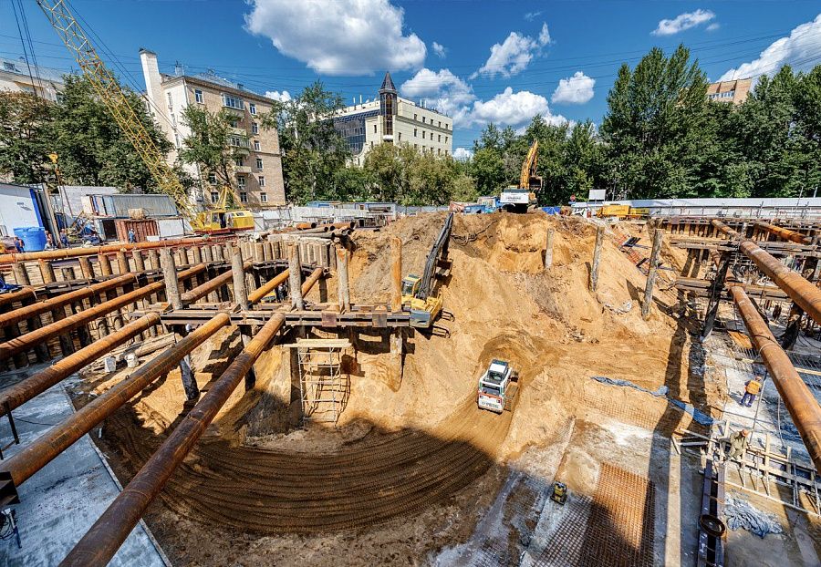 КрашМаш в Москве закончила подготовку стройплощадки для нового элитного комплекса