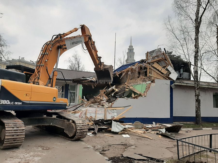 КрашМаш подготовила площадку для строительства спортивной базы ЦСКА на севере Москвы