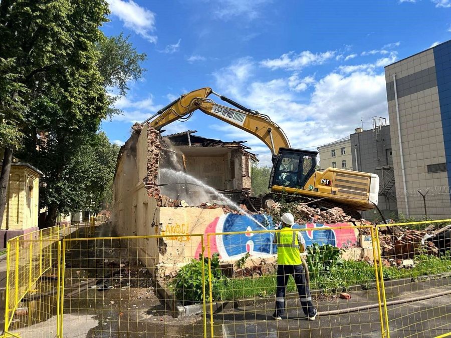ГК «КрашМаш» получила благодарность от Госинспекции по недвижимости Москвы за снос самостроев