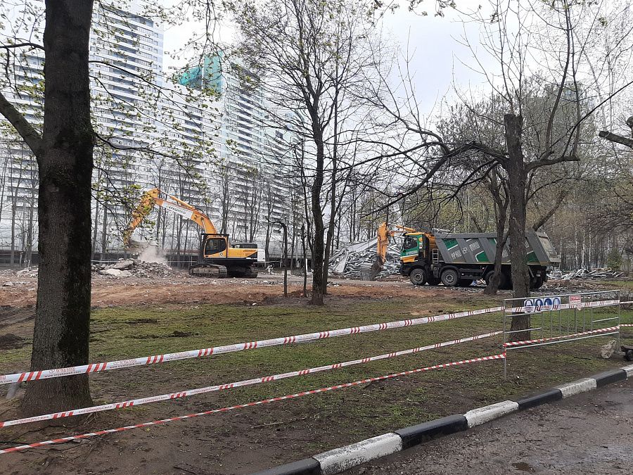 КрашМаш подготовила площадку для строительства спортивной базы ЦСКА на севере Москвы