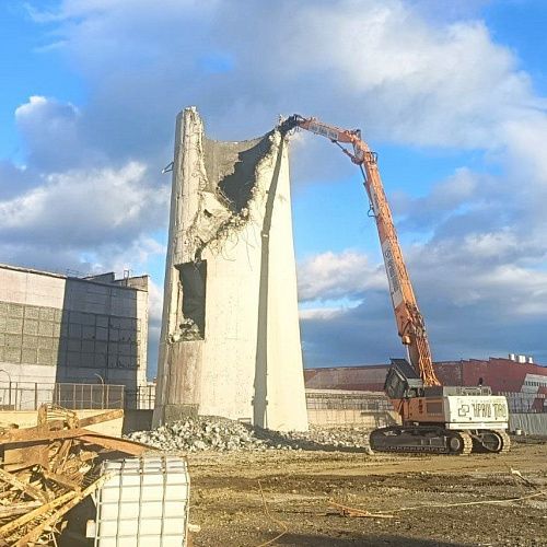 Высотный демонтаж, Промышленный демонтаж, Снос и демонтаж  в г. Мурманск